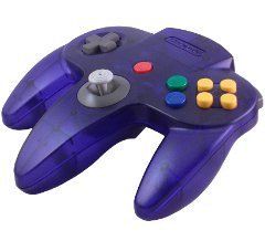 Nintendo Brand Atomic Grape Purple Controller N64